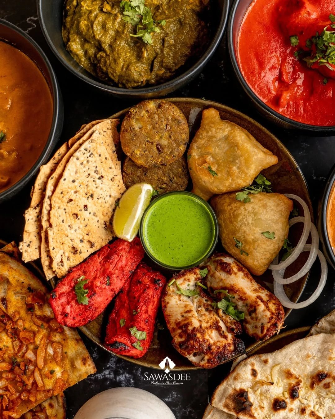 Mesa india para compartir